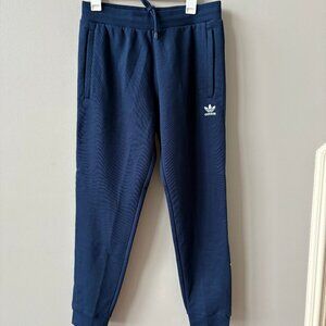 Adidas Men's Medium Slim Fit, Straight leg full length pant, in Navy